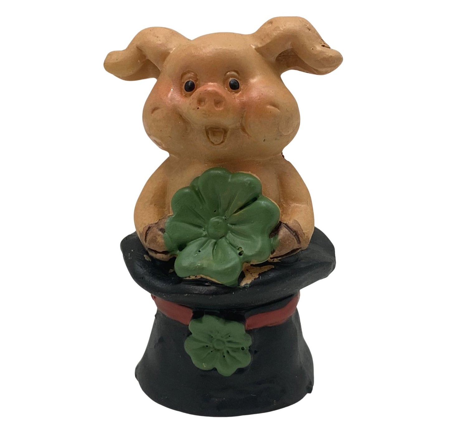 Innenmodell "Schwein mit Kleeblatt" - 30 x 47 mm