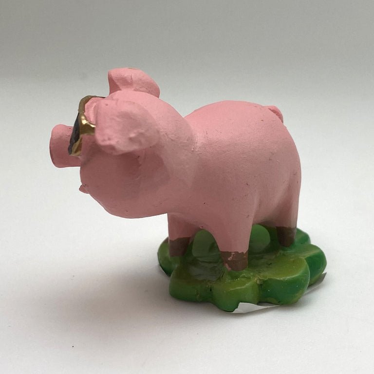 Innenmodell "Schwein mit Marienkäfer-Marke" - 40 x 45 mm