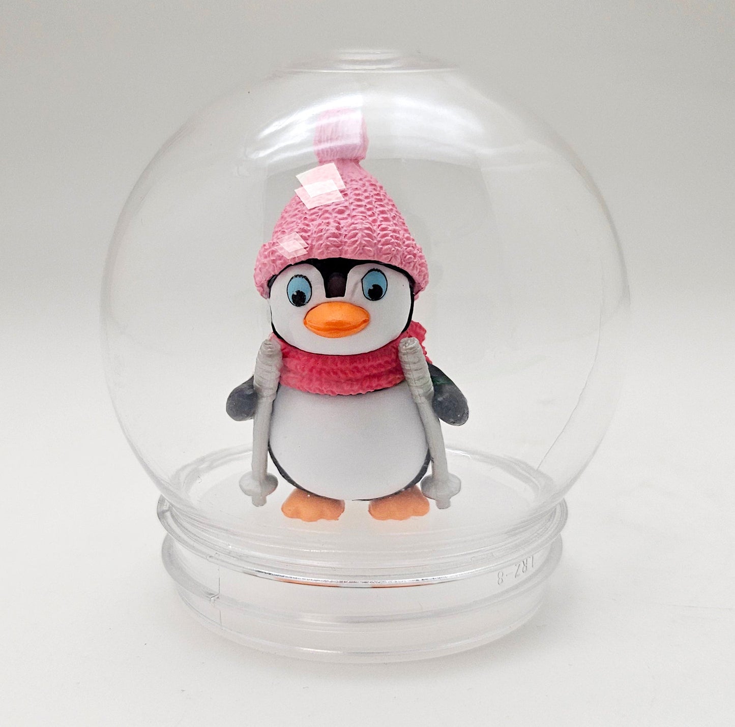 Figuren-Sets für Bastel-Kugeln Weihnachten groß - Zufalls-Mix - Schneekugelhaus