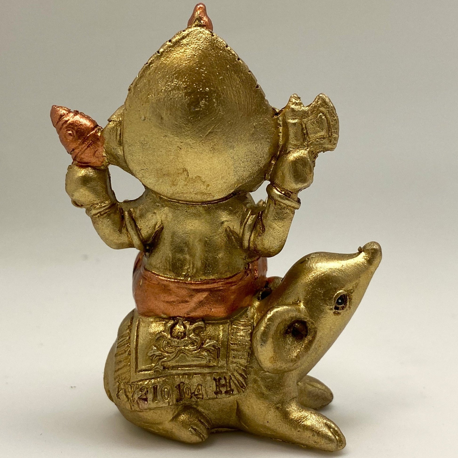 Innenmodell "Ganesha auf Maus" - 35 x 70 mm - Schneekugelhaus