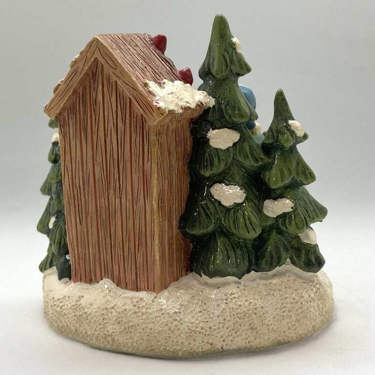 Innenmodell "Schneemann bauen" - 85 x 94 mm - Schneekugelhaus
